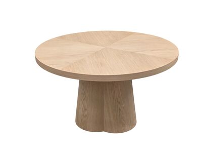 Cloud pyöreä ruokapöytä 130 cm, tammi